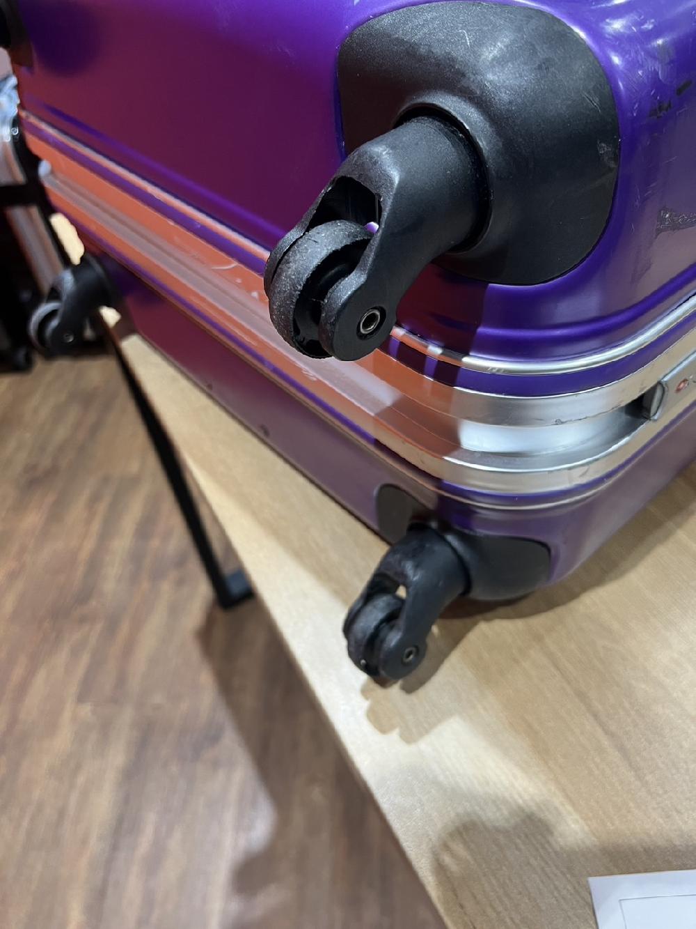 サムソナイトシングルキャスター交換