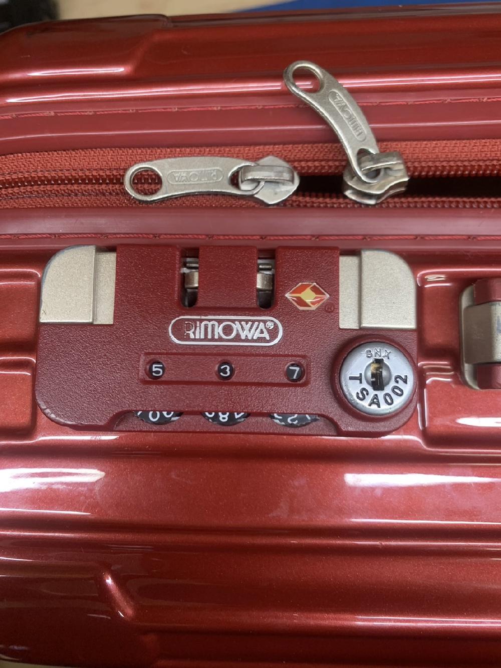 RIMOWAファスナーの取っ手（スライダー）入れ直し