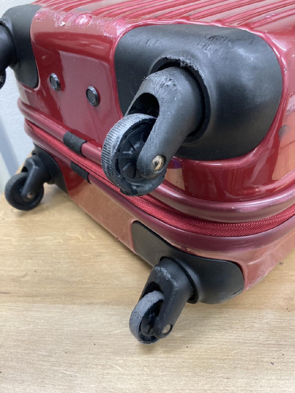スーツケースシングルキャスター交換