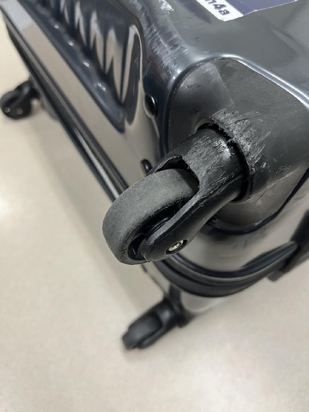 サムソナイトシングルキャスター交換