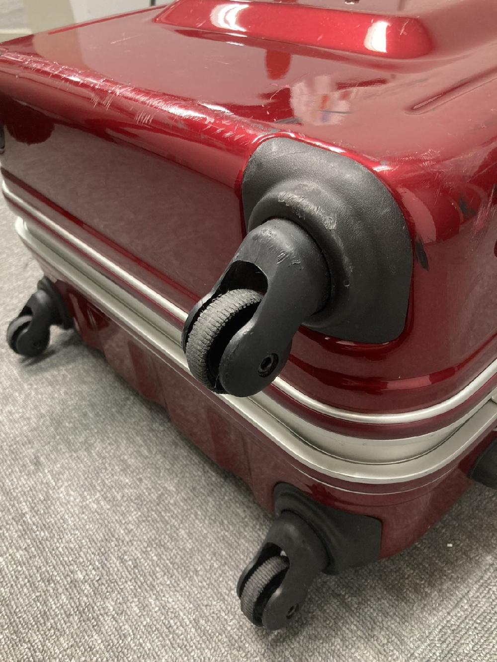 スーツケースシングルキャスター交換