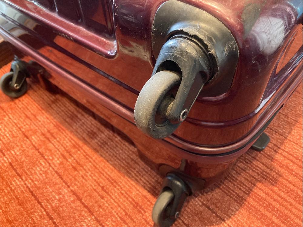 サムソナイトシングルキャスター交換