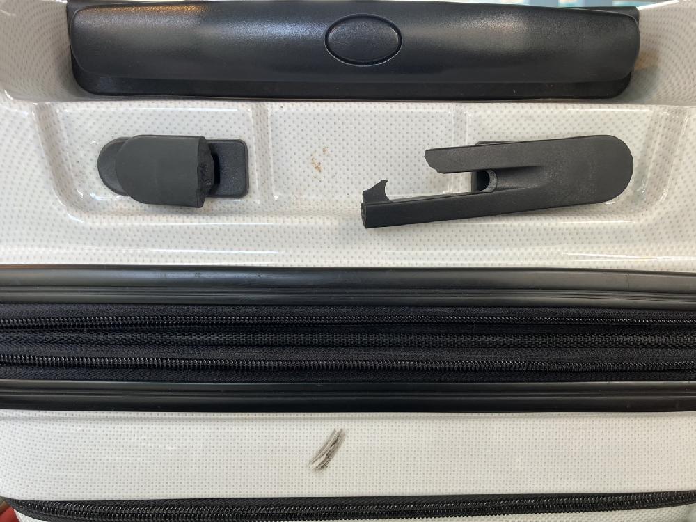 スーツケースハンドル交換