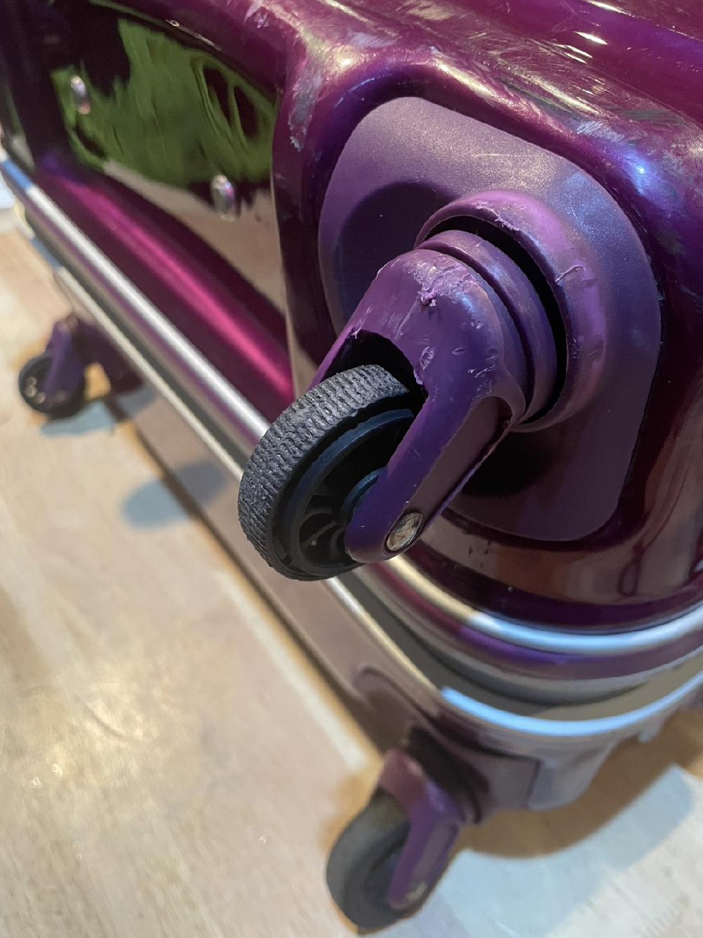 サムソナイトシングルキャスター交換