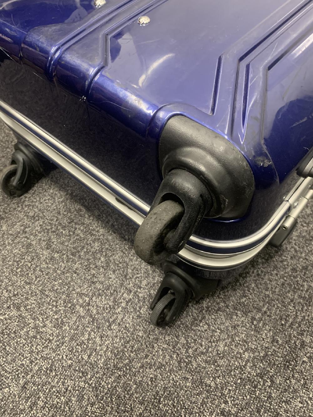 スーツケースシングルキャスター交換