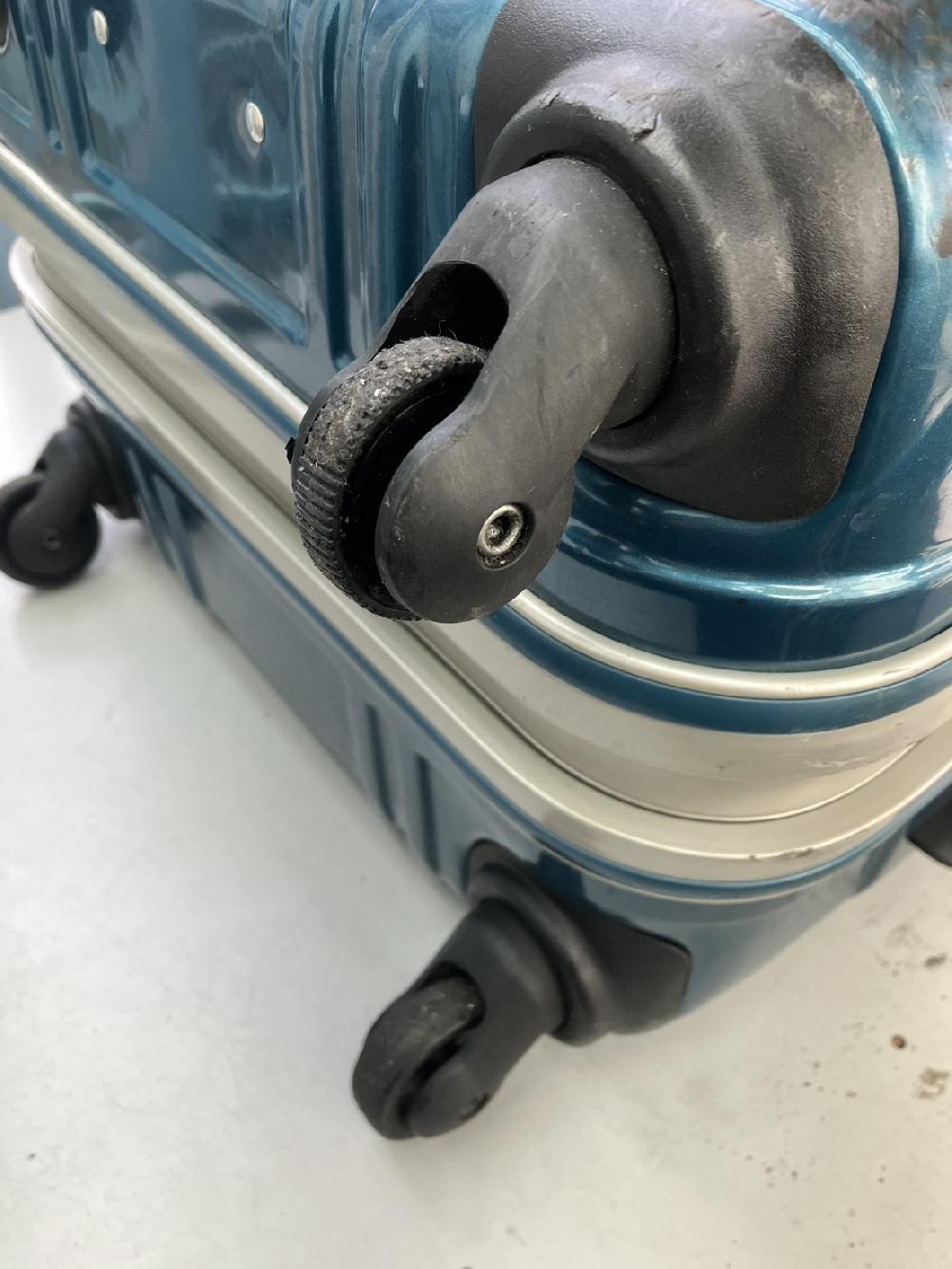 【キャスター交換】SUNCOシングルキャスター交換｜タイヤのゴムが劣化で剥がれた｜修理実績｜MY SUITCASE