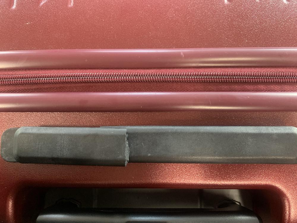 スーツケースハンドル交換