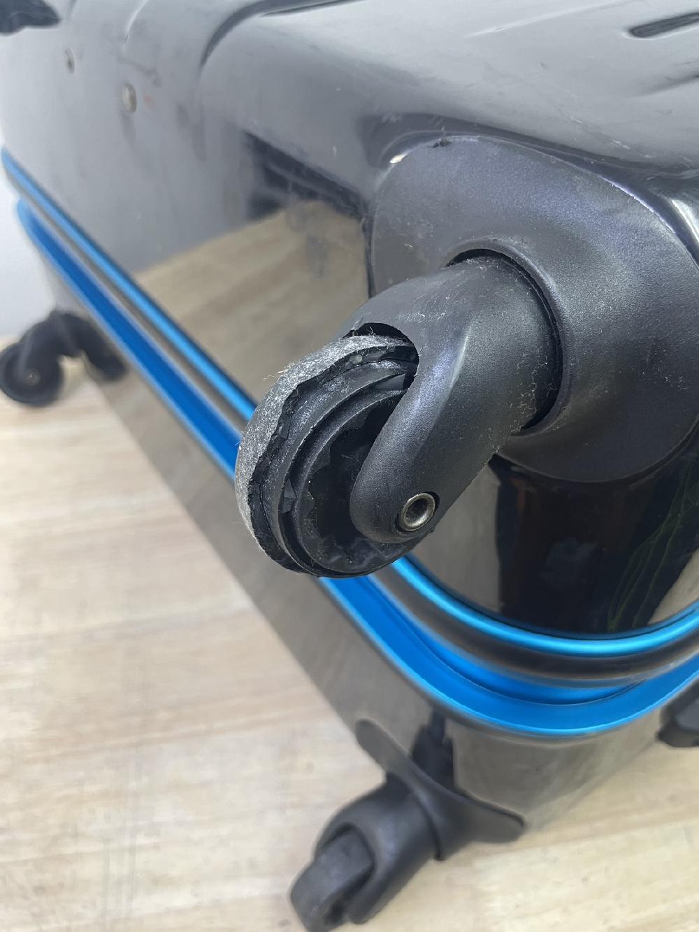 スーツケースシングルキャスター交換