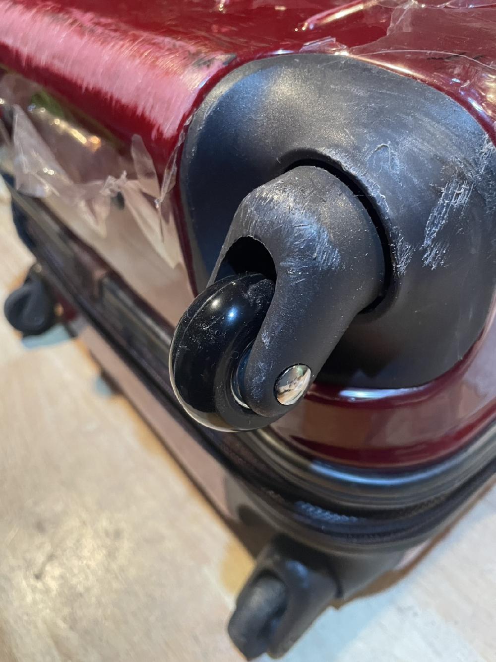 スーツケースシングルキャスター交換